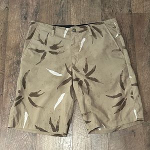 Hawaiian Sandy Beach Print Shorts by Volcom